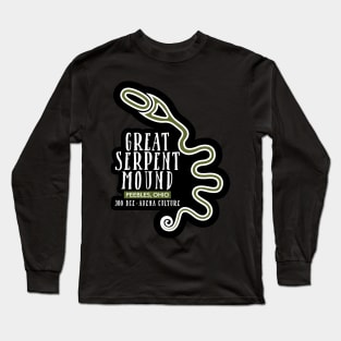 The Great Serpent Mound Long Sleeve T-Shirt